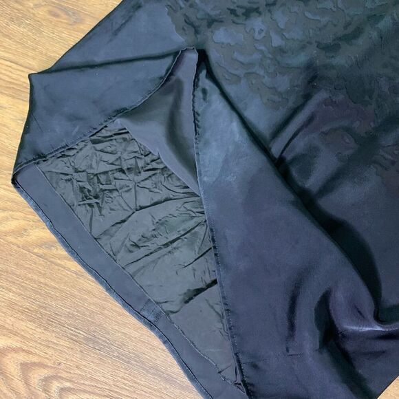 Y2k Black spaghetti strap dress two-tone print design‎ from Japan - Picture 9 of 12